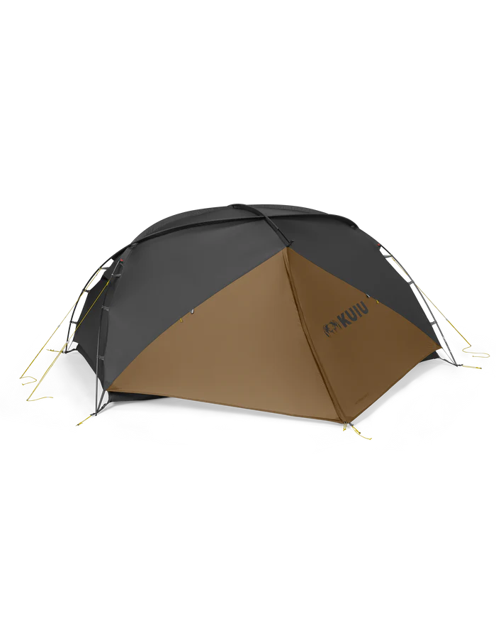 Mountain Star 2 Person Tent Set | Gunmetal-Camel