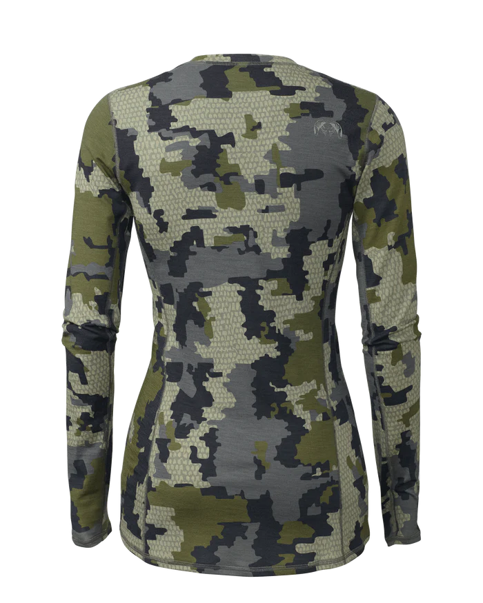 Women's ULTRA Merino 145 LS Crew | Verde