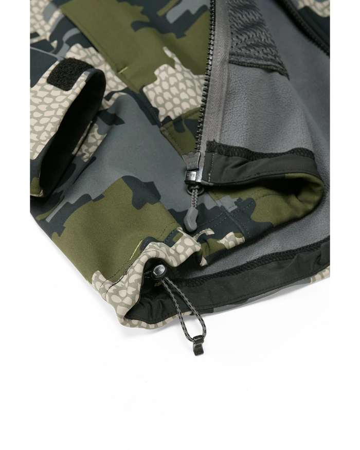 Axis Hybrid Hooded Jacket | Verde