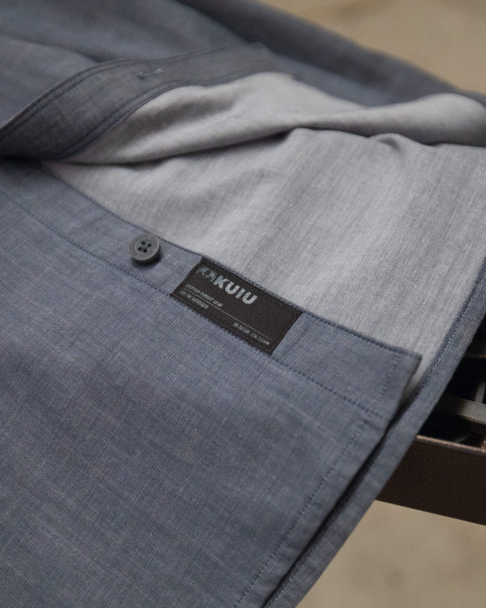 Terrace LS Shirt | Storm Chambray
