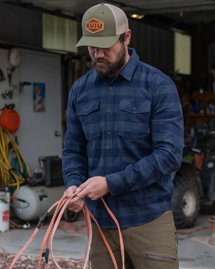 Field Flannel Shirt | Red/Black Buffalo Check
