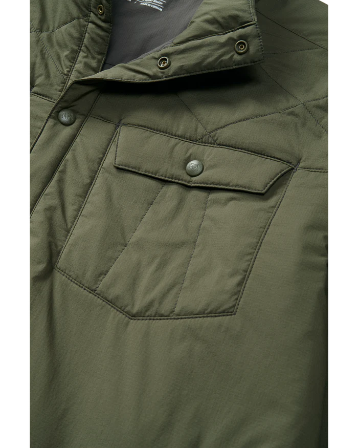 Base Camp Insulated Snap Shirt | Olive