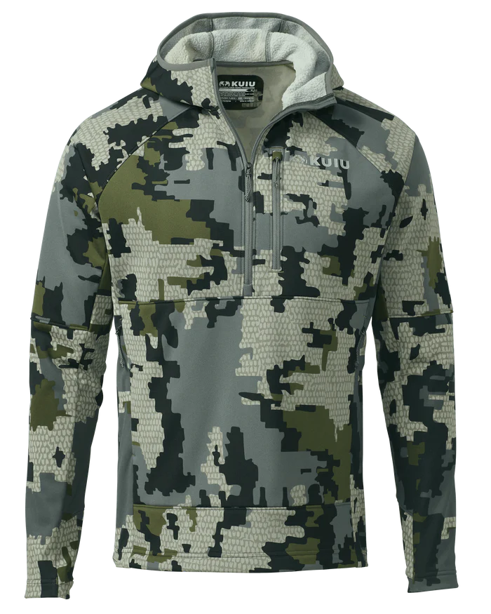 StrongFleece 235 Zip-T Hoodie | Verde