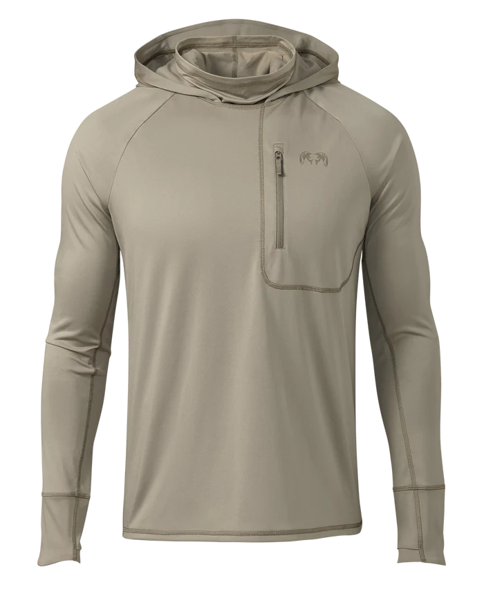 Gila PRO LS Hoodie | Bone