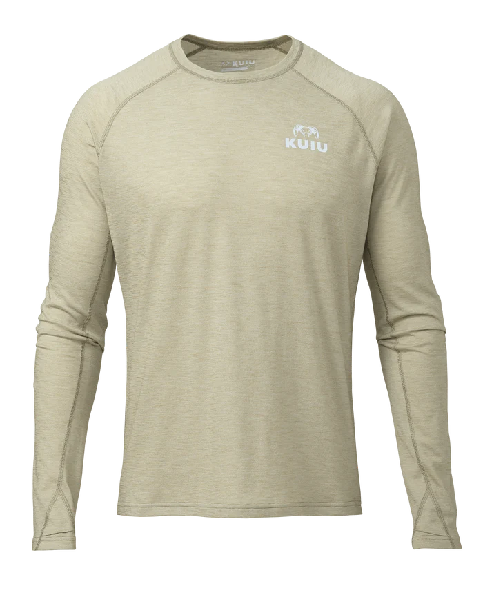 Active Merino 105 LS Crew-T | Bone