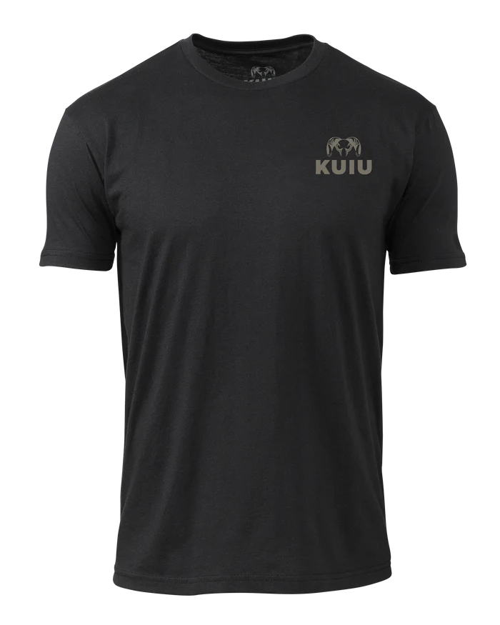 KUIU Vertical Flag T-Shirt | Black