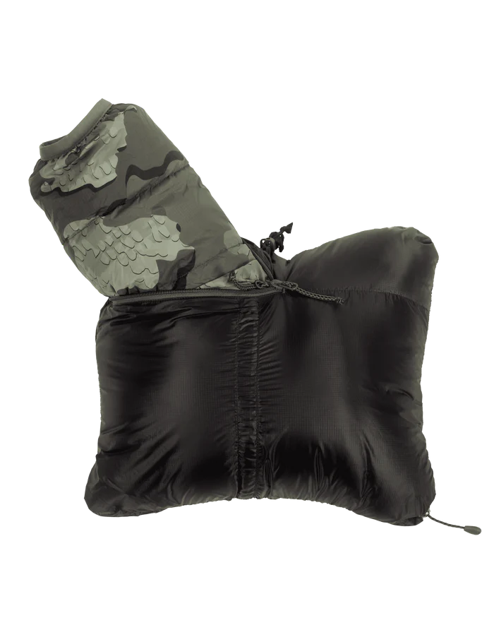Women's Super Down LT Hooded Jacket | Verde