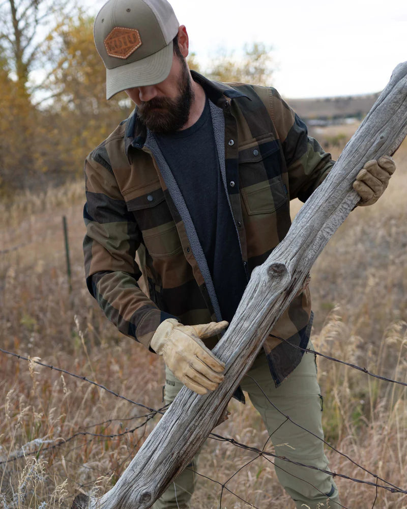 Field Flannel Fleece Shirt Jacket