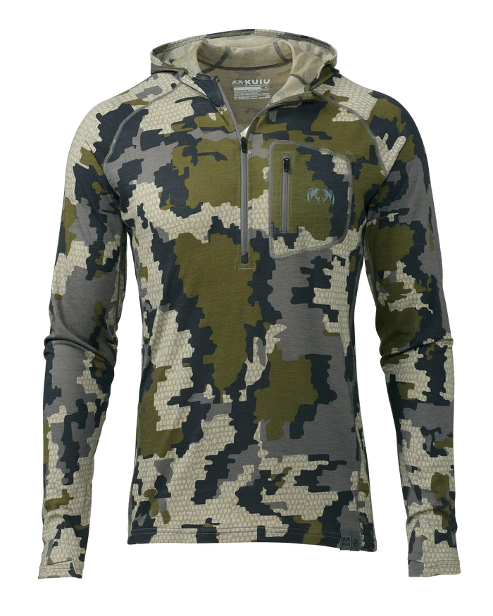 ULTRA Merino 145 Zip-T Hunting Hoodie | Verde