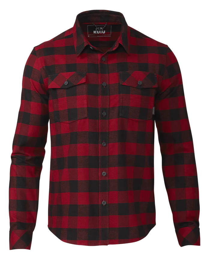 Field Flannel Shirt | Red/Black Buffalo Check