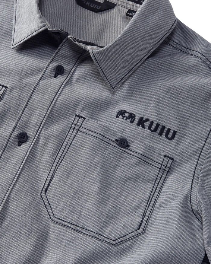Basin Shirt | Heathered Steel