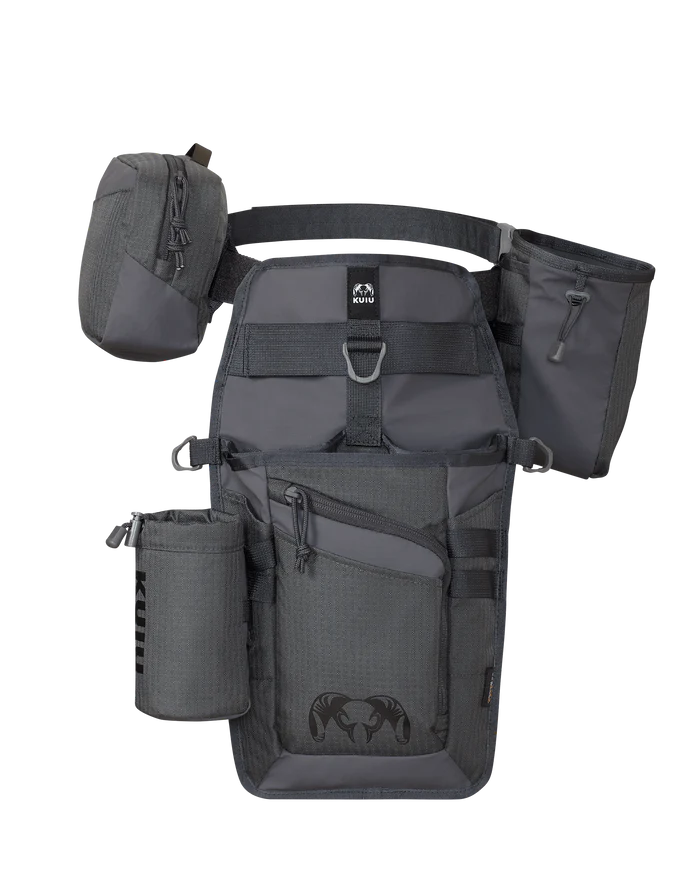 Archery Hip Quiver | Gunmetal