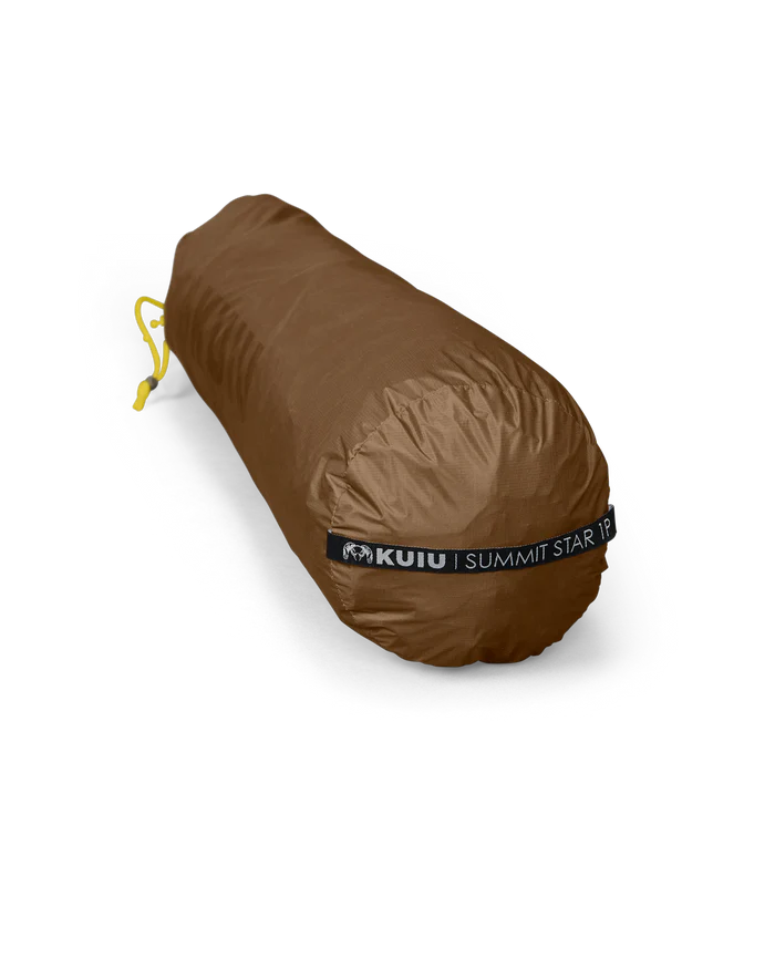 Summit Star 1 Person Tent | Gunmetal-Camel