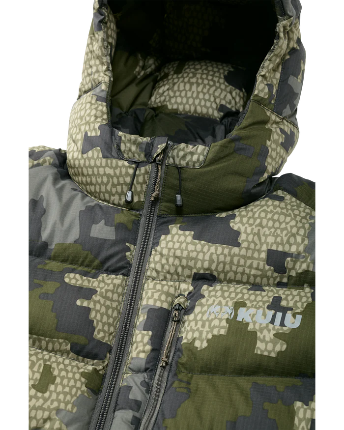 Super Down PRO Hooded Jacket | Verde