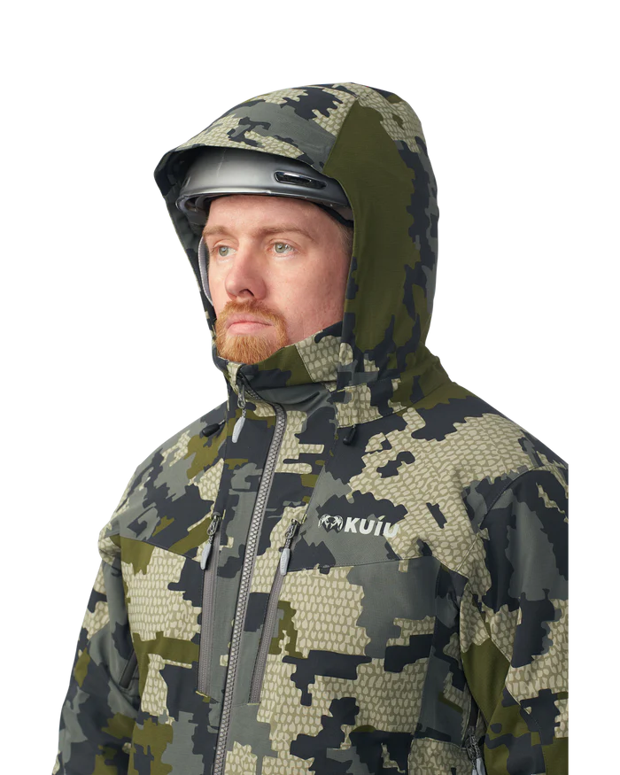 KUIU Kutana Gale Force Hooded Jacket | Verde
