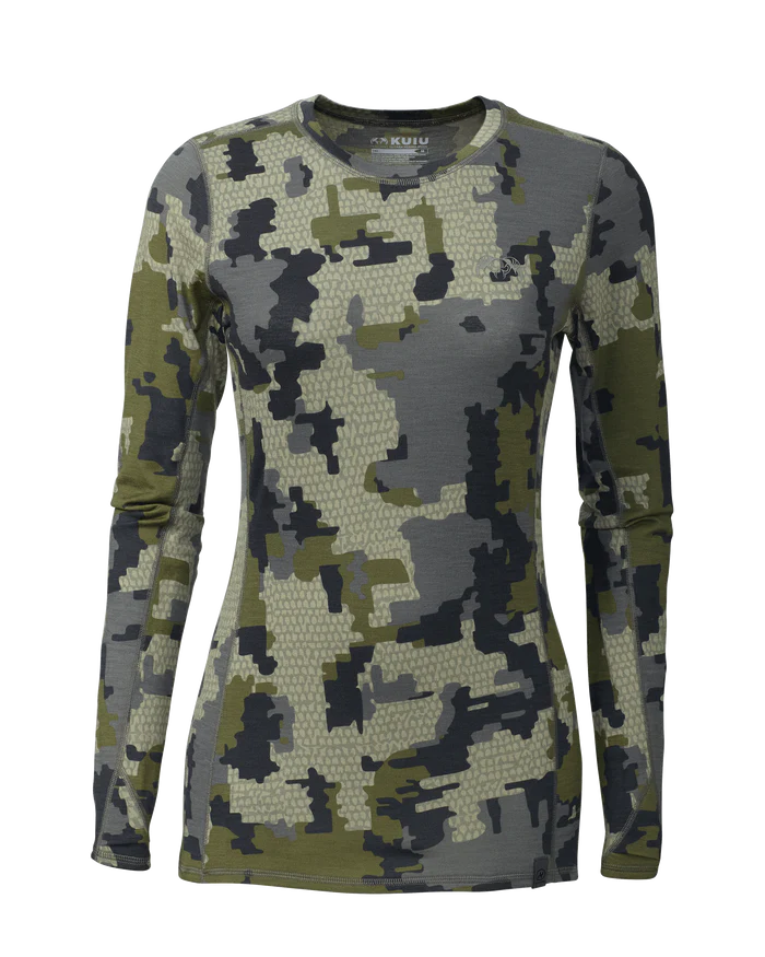 Women's ULTRA Merino 145 LS Crew | Verde