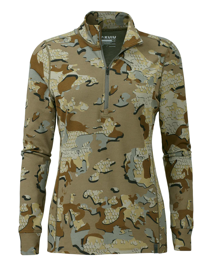 Women's PRO Merino 200 Zip-T | Valo