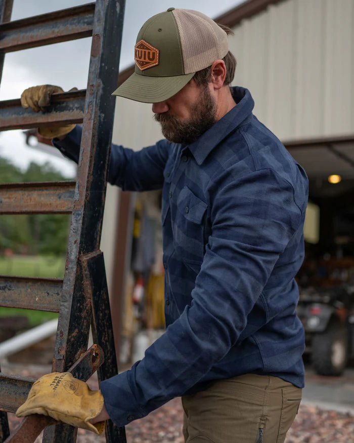 Field Flannel Shirt | Red/Black Buffalo Check