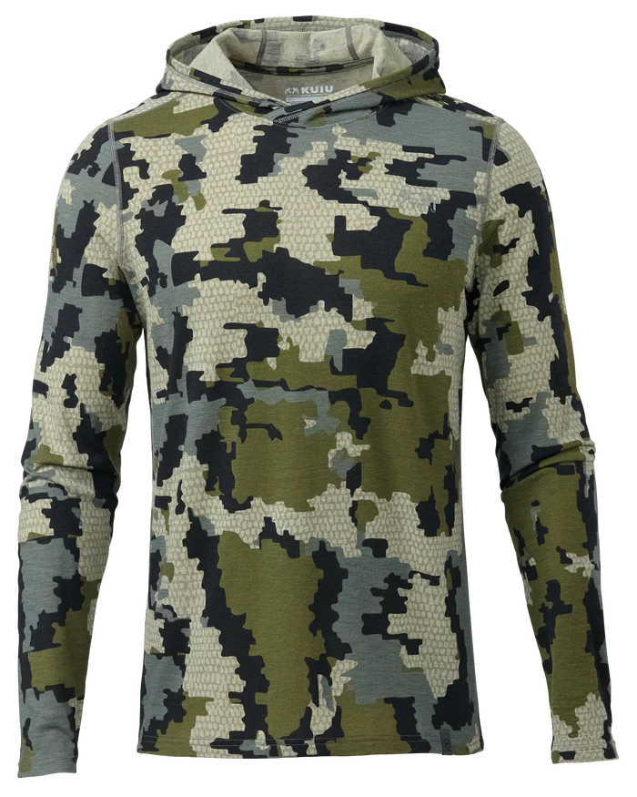 ULTRA Merino 120 LT LS Hoodie | Verde