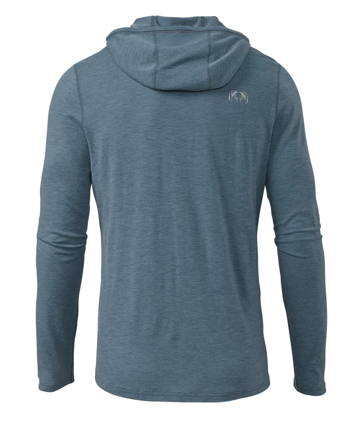 ULTRA Merino 120 LT LS Hoodie | Storm