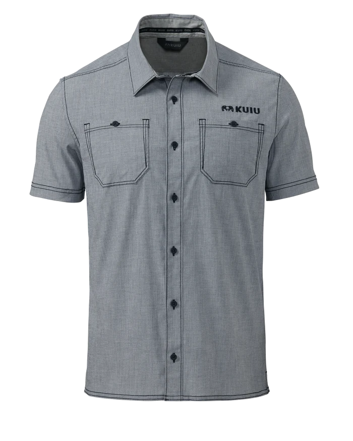 Basin Shirt | Heathered Steel