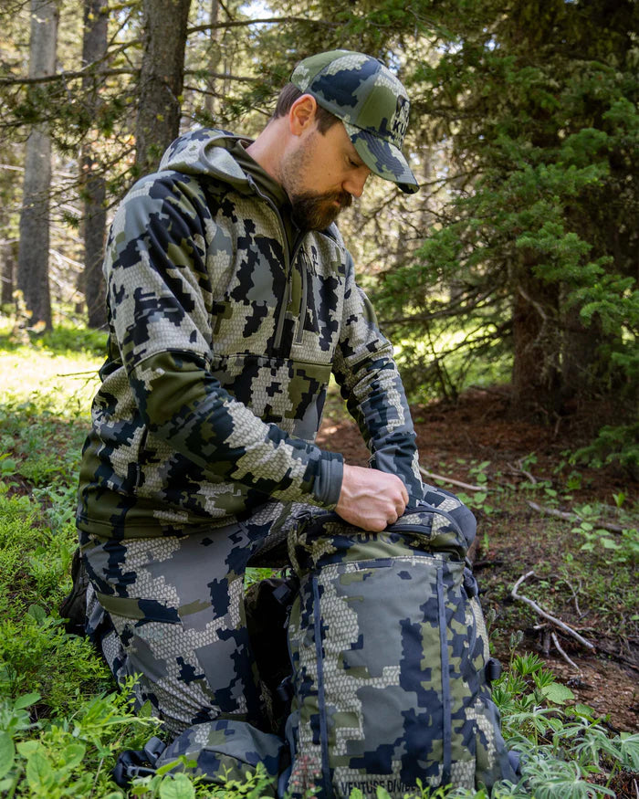 StrongFleece 235 Zip-T Hoodie | Verde