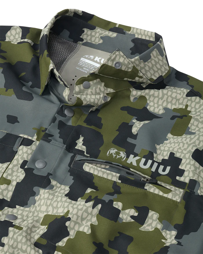 Mesa Vented LS Snap Shirt | Verde