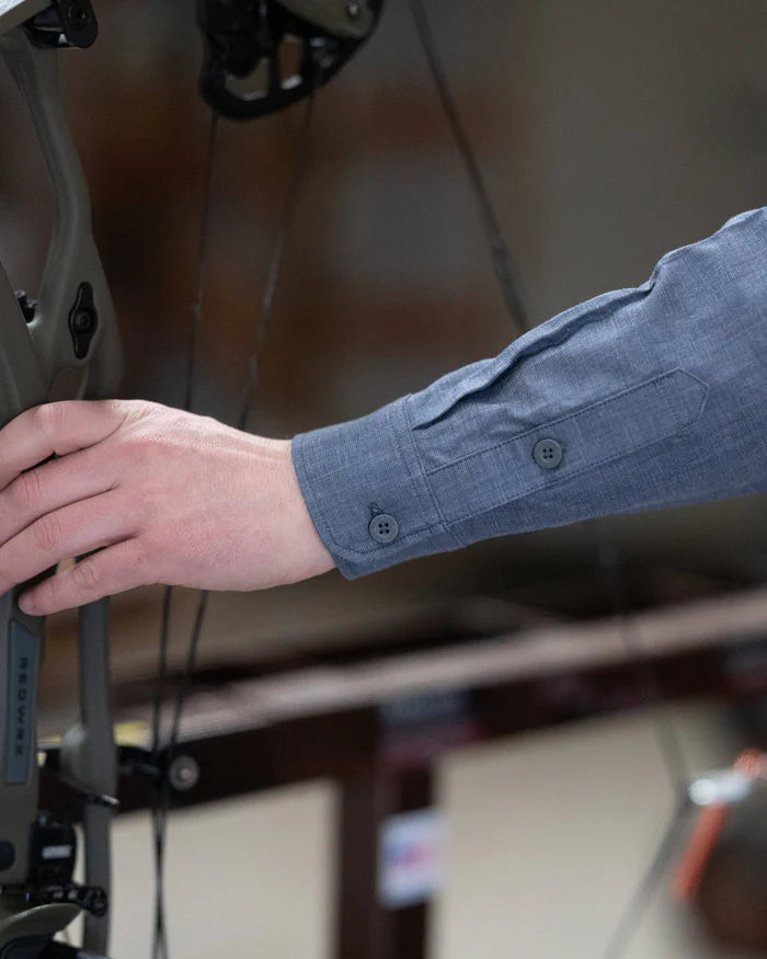 Terrace LS Shirt | Storm Chambray