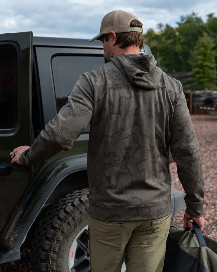 Performance Fleece Tech Hoodie | Ash