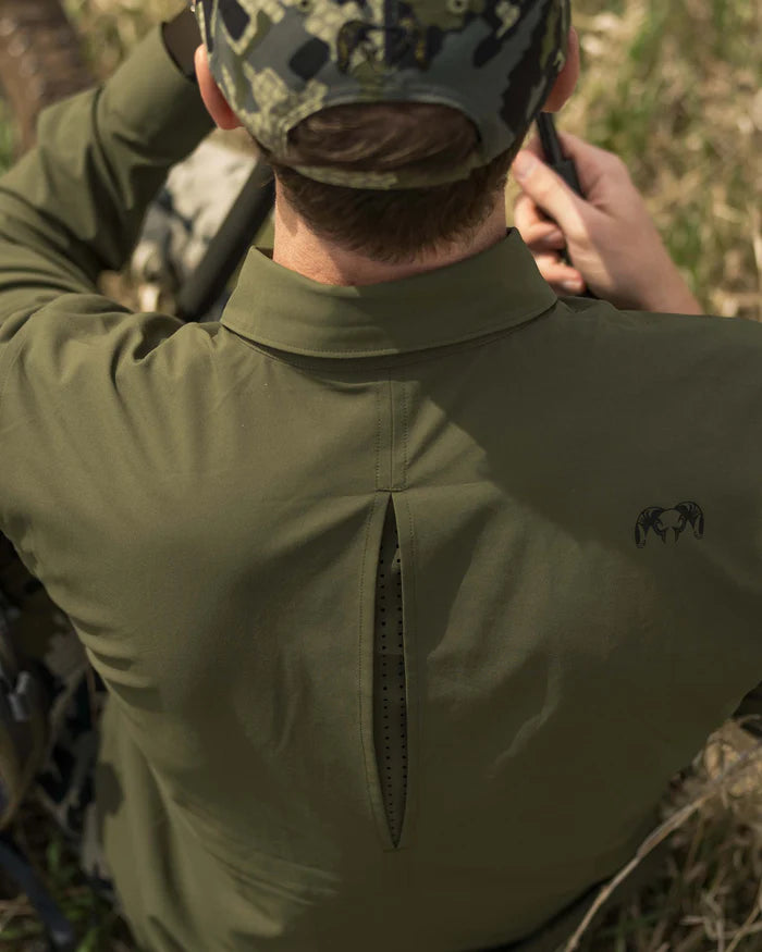Mesa Vented LS Snap Shirt | Storm