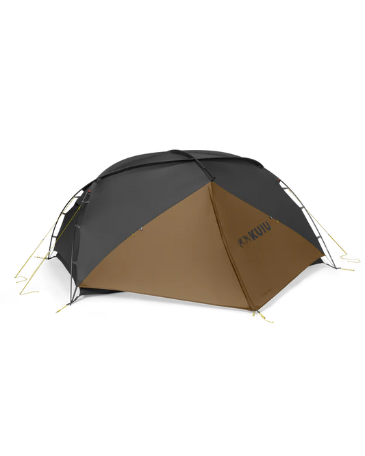 Mountain Star 2 Person Tent | Gunmetal-Camel