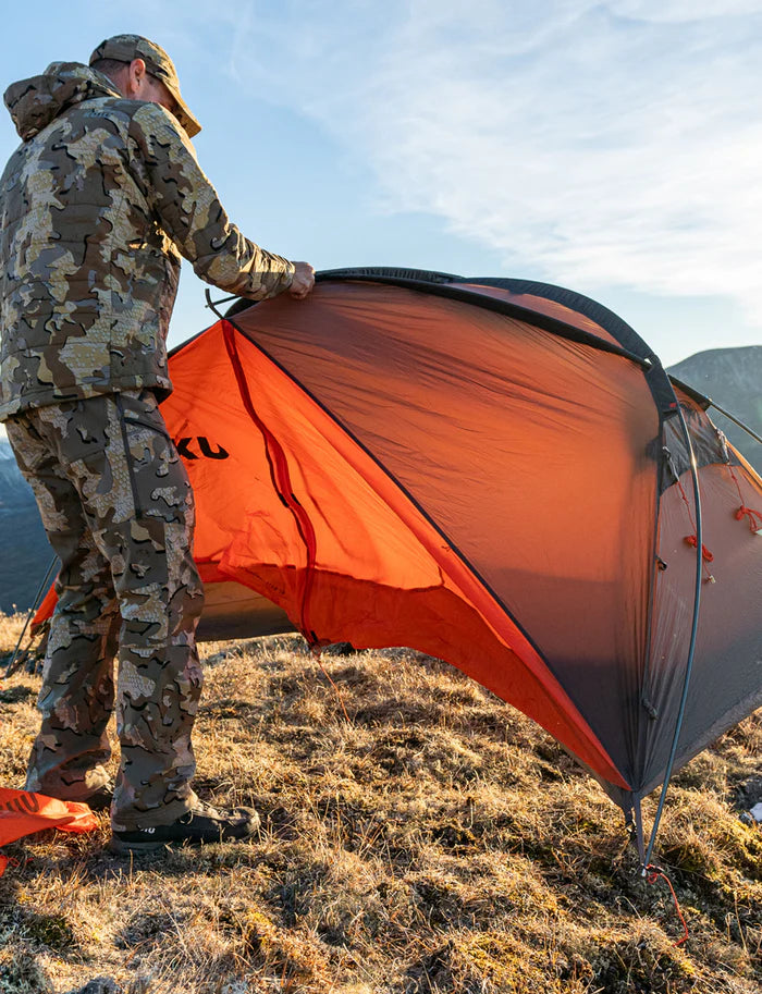 Mountain Star 2 Person Tent Set | Gunmetal-Camel