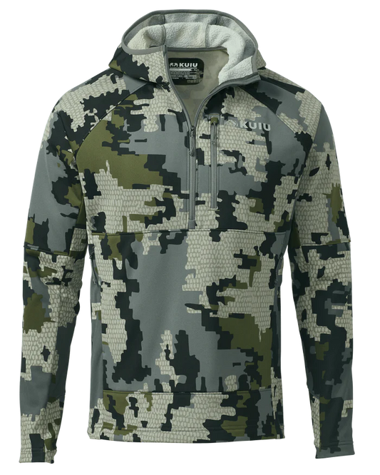 StrongFleece 235 Zip-T Hoodie | Verde
