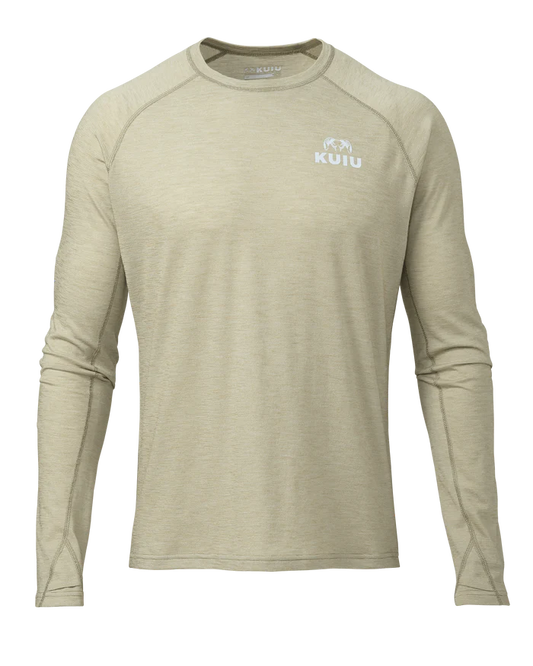 Active Merino 105 LS Crew-T | Bone