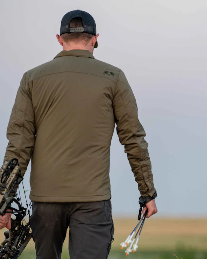 Base Camp Insulated Snap Shirt | Olive