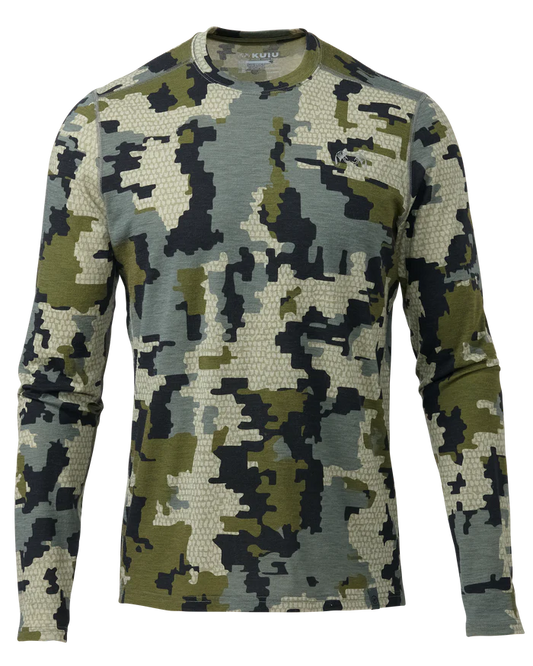 ULTRA Merino 120 LT LS Crew-T | Verde