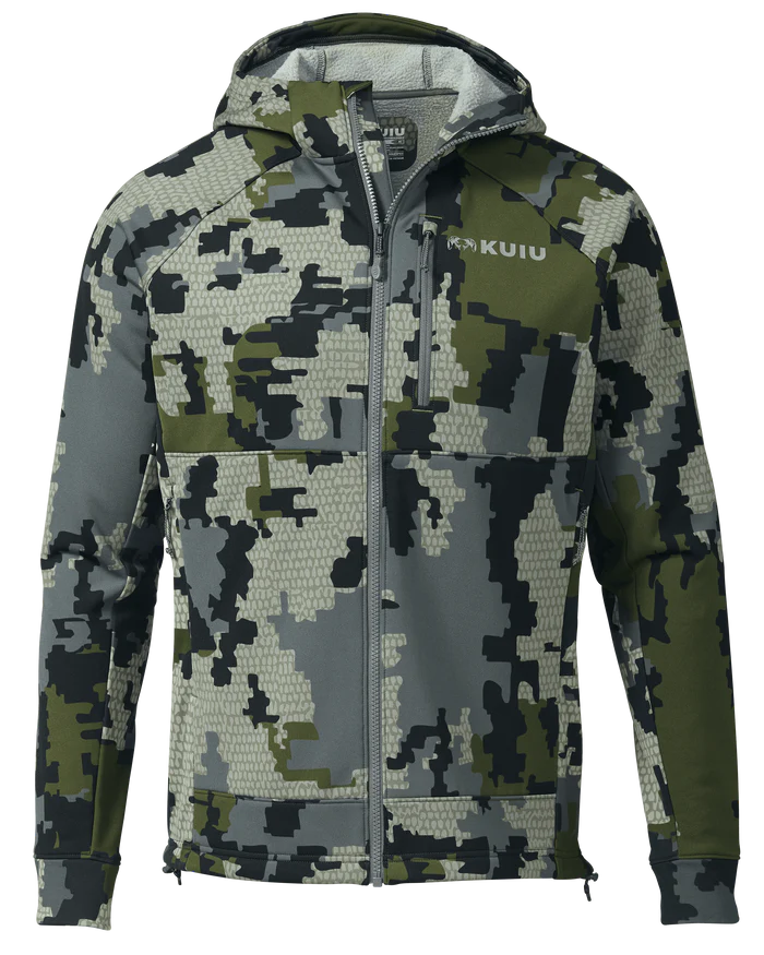 StrongFleece 275 Full Zip Hoodie | Verde
