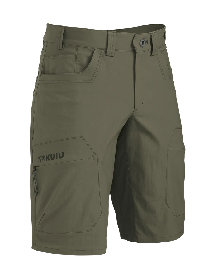KUIU Kutana Stretch Woven 13″ Short | Ash