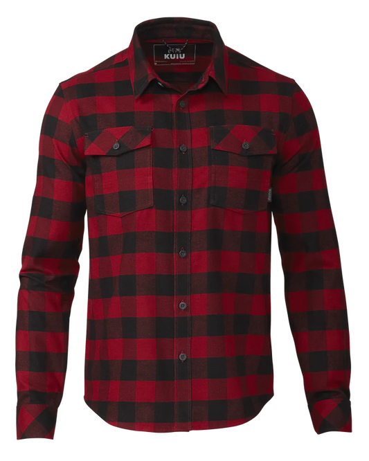 Field Flannel Shirt | Red/Black Buffalo Check