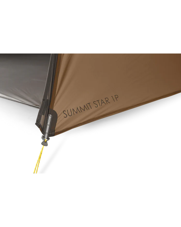 Summit Star 1 Person Tent | Gunmetal-Camel