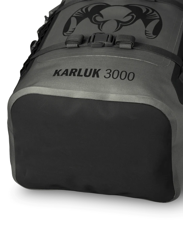 Karluk 3000 Roll Top Dry Backpack | Stone