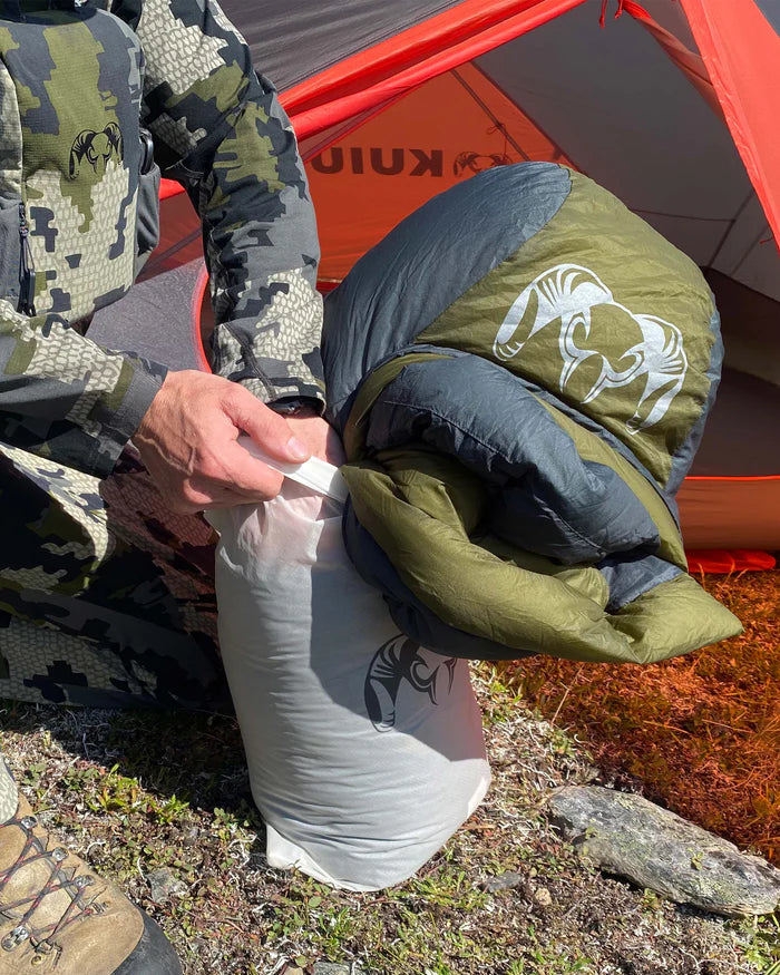 Super Down Sleeping Bag 15° | Phantom-Steel Grey