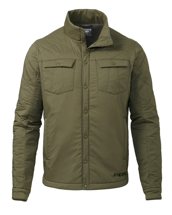 Base Camp Insulated Snap Shirt | Olive