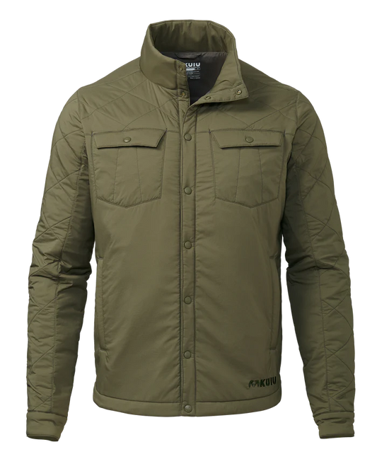 Base Camp Insulated Snap Shirt | Olive
