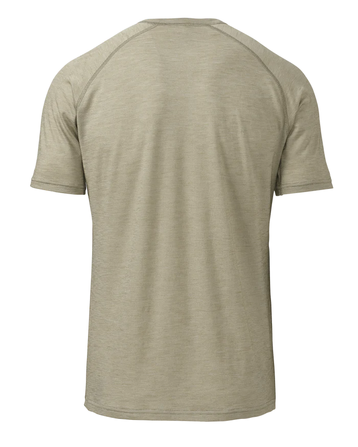 Active Merino 105 SS Crew-T | Bone