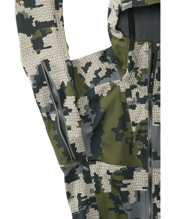 Axis Hybrid Hooded Jacket | Verde
