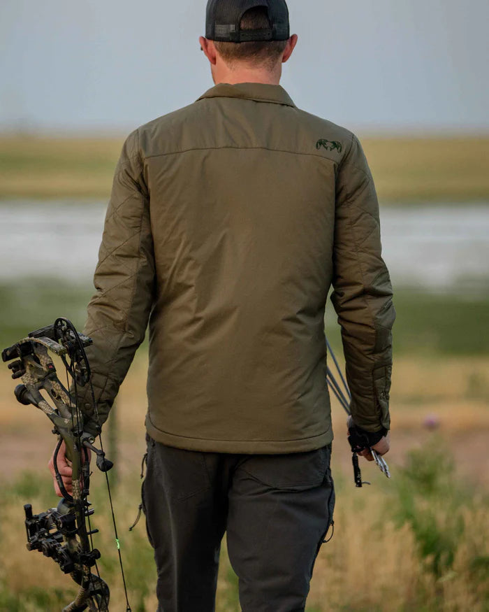 Base Camp Insulated Snap Shirt | Olive