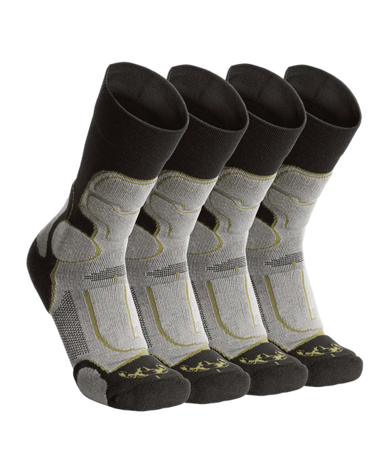 ULTRA Merino Crew Sock 4-Pair Pack | Grey Green