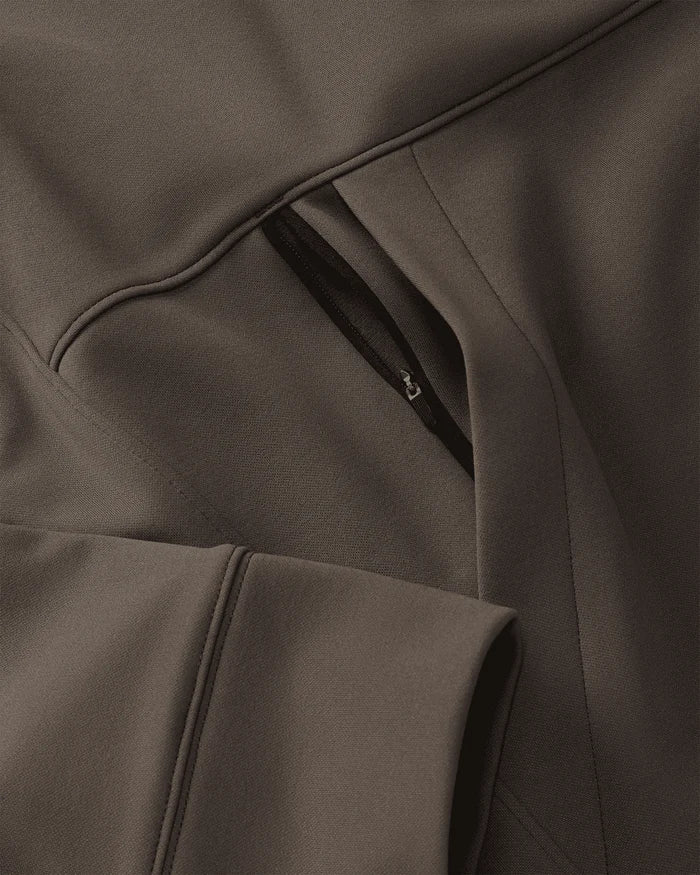 Performance Fleece Tech Hoodie | Ash