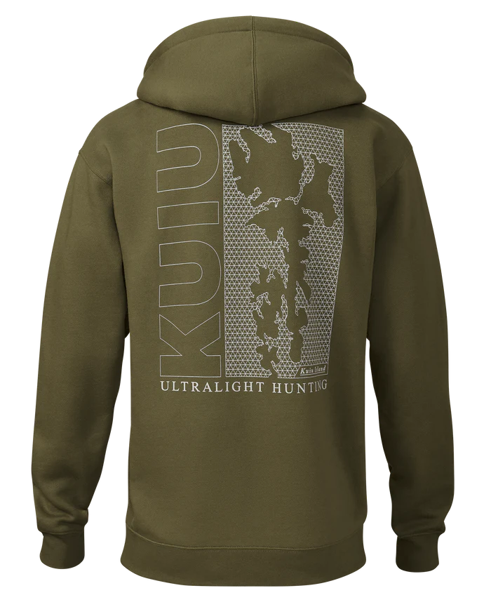 KUIU Island Full-Zip Hoodie | Army